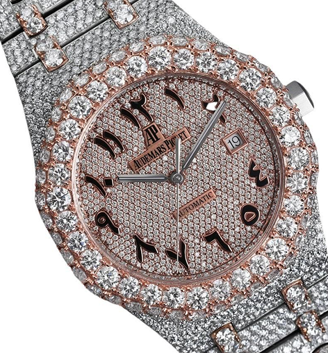 Iced-out Watch